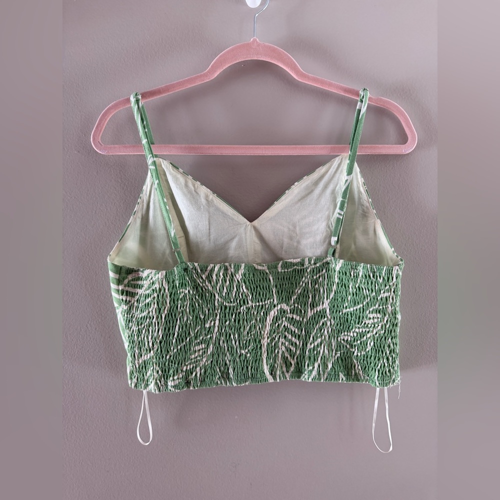 WORN ONCE - VICI - Palm Leaf Print Two Piece Summer Set - Picture 6 of 8